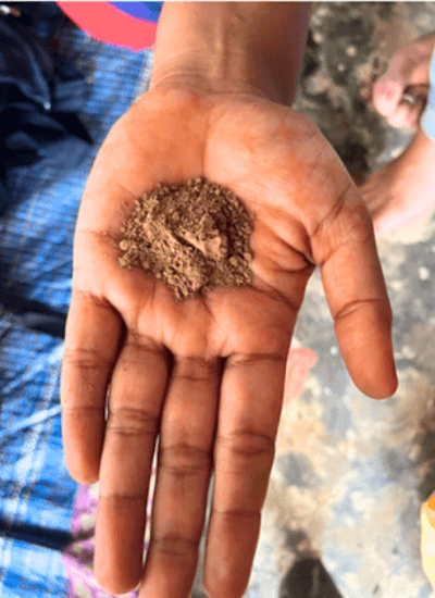 Finely recycled Terracotta